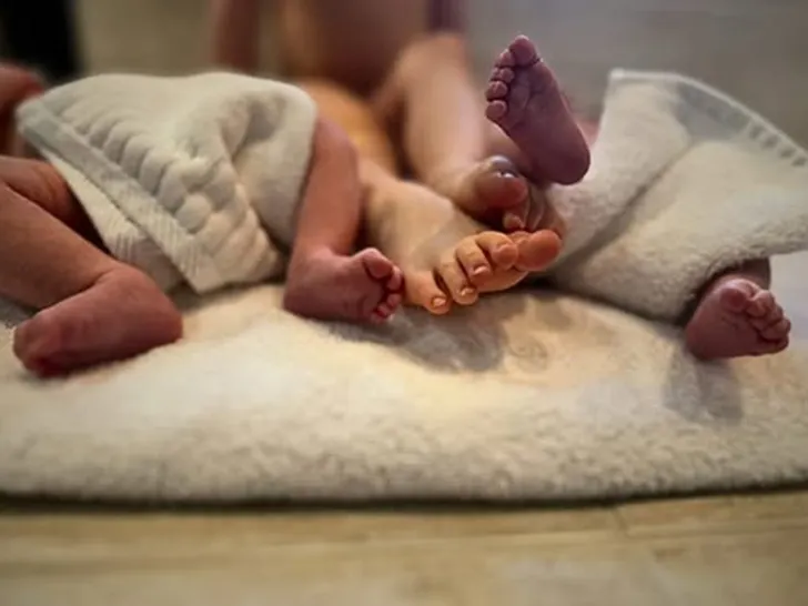 Amber Heard Welcomes Twins