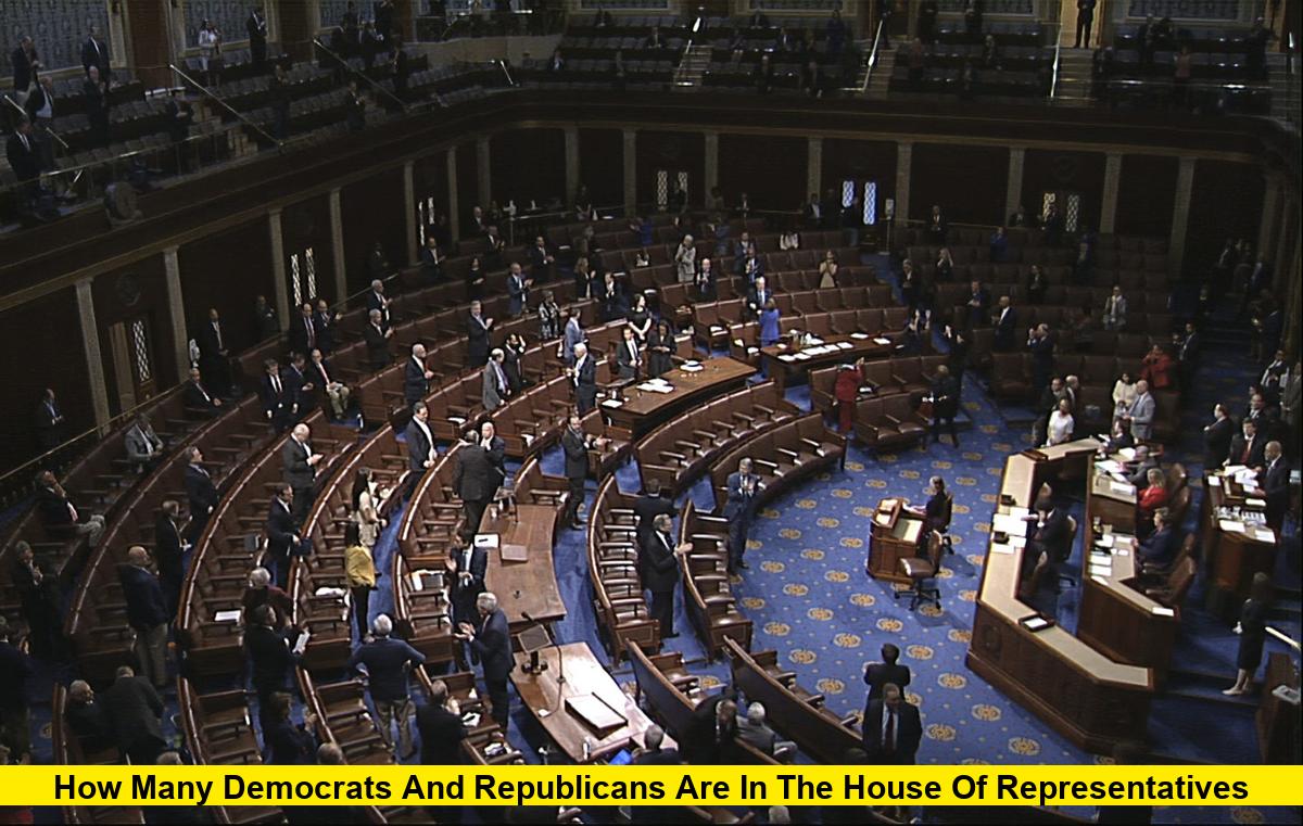 How Many Democrats and Republicans Are in the House of Representatives