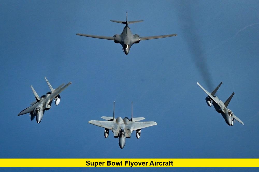 Super Bowl Flyover Aircraft