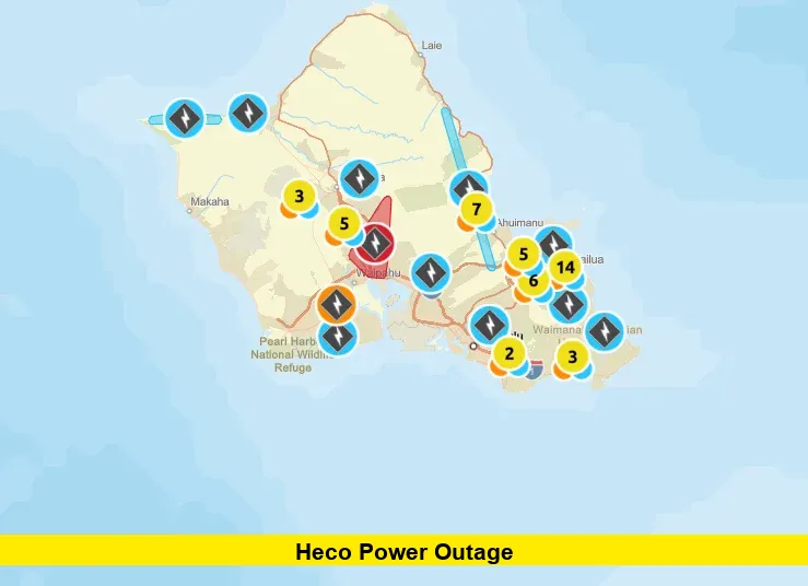 HECO Power Outage