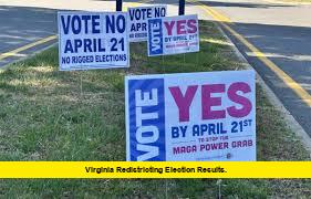 Virginia Redistricting Election Results