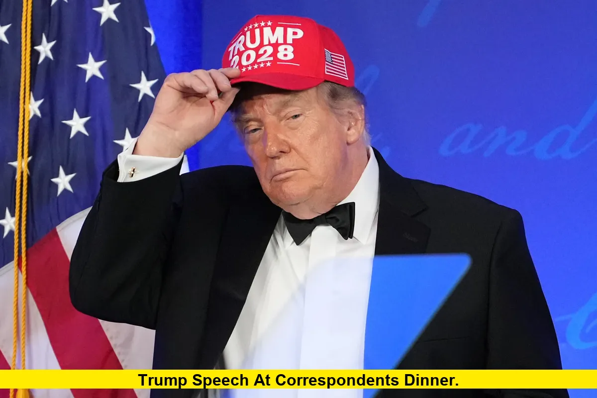 rump Speech at Correspondents Dinner
