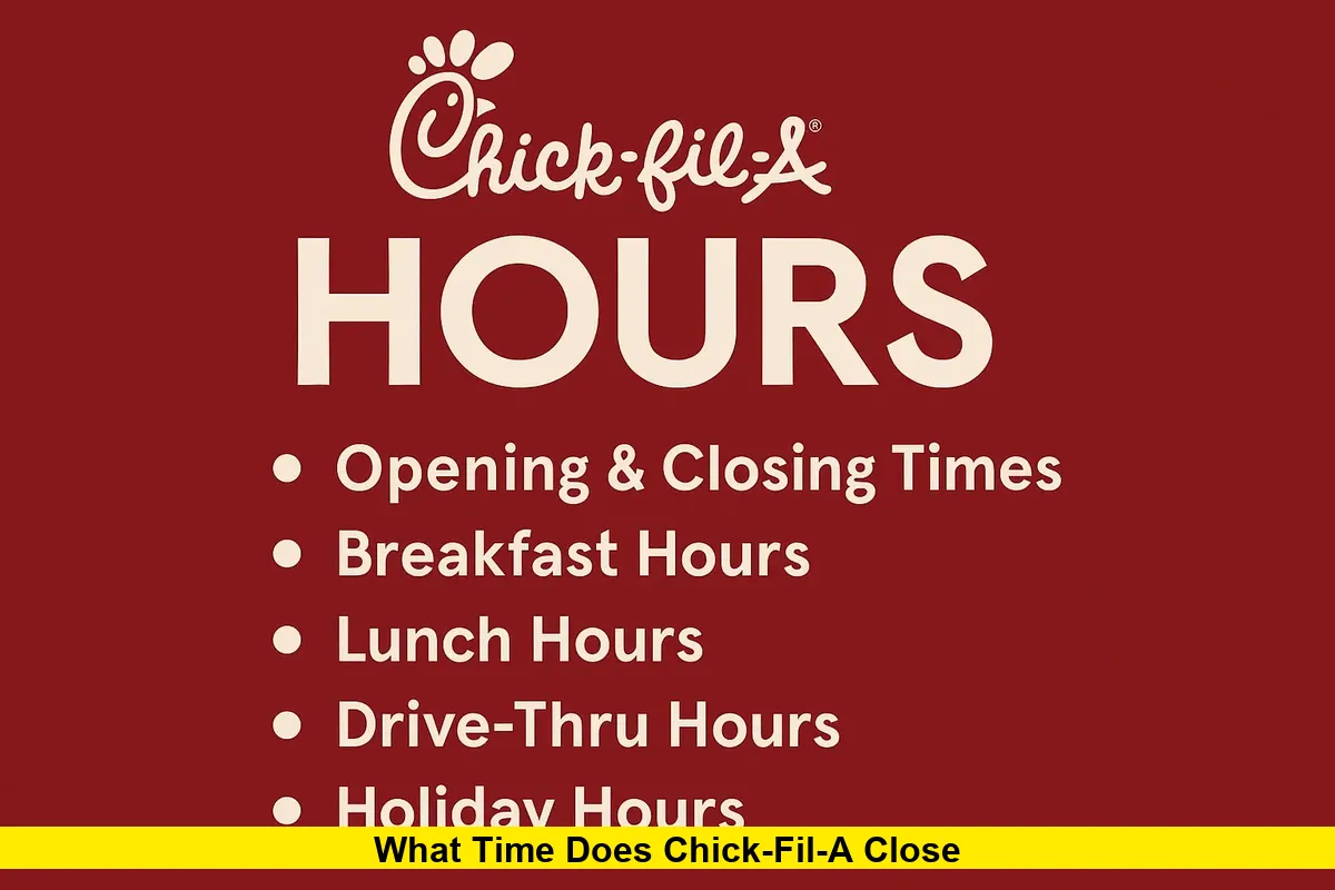 What Time Does Chick-fil-A Close